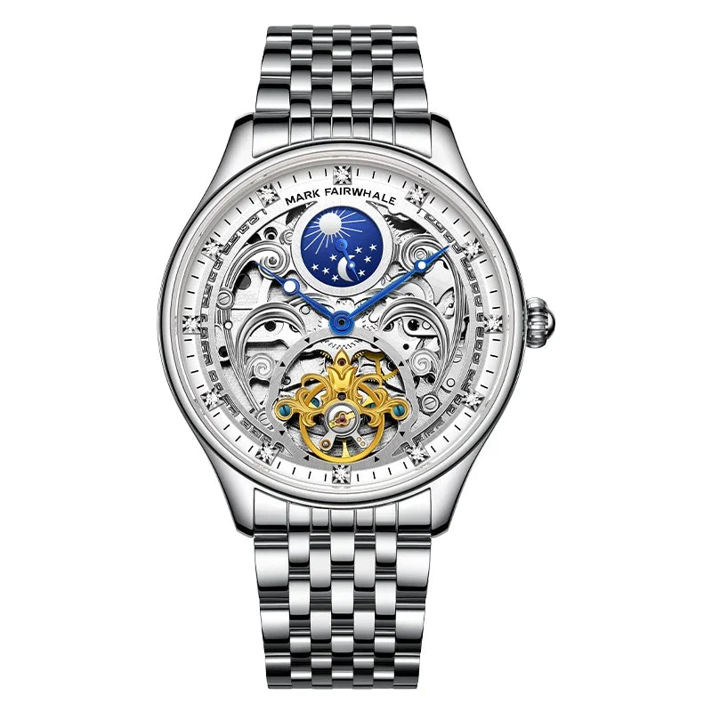 Automatic Mechanical Luminous Steel Watch